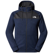 Herren Funktions-Sweatshirt The North Face Reaxion Fleece F/Z Hoodie - Eu dunkelblau Summit Navy Dark Heathe
