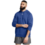 Herren-Sweatshirt Under Armour UA Rival Fleece Hoodie blau Tech Blue