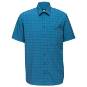 Herrenhemd Mammut Lenni Shirt Men 2024 blau Deep Ice-marine