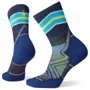Damensocken Smartwool W Run Targeted Cushion Mid Crew blau/hellblau deep navy