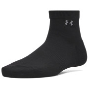 Damensocken Under Armour UA Women's Vanish 3pk Qtr schwarz Ultimate Black / Ultimate Black / Castlerock