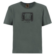 Herren-T-Shirt E9 Van grau/grün Agave