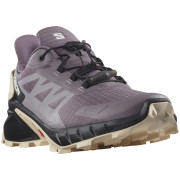 Damen Laufschuhe Salomon Supercross 4 lila/schwarz Moonscape / Black / Tender Peach