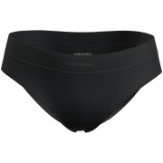 Damen-Funktionsslips Icebreaker W Mer Rib Lotus Hipster schwarz Black