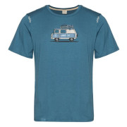 Herren-T-Shirt Chillaz Bozen Climber's Life blau Blue