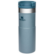 Thermotasse Stanley Neverleak 470 ml blau Hammertone ice