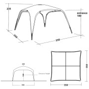 Partyzelt Outwell Event Lounge L (2022)