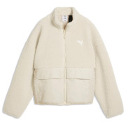 Damenjacke Puma Re:Fibre Sherpa Jacket W weiß Alpine Snow