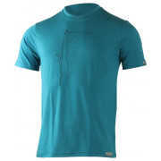 Herren-T-Shirt Lasting Horal blau