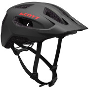 Fahrradhelm Scott Supra grau/rot dark grey/red