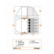 Zelt Vango Beta 550XL