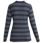 Damen-Funktionsshirt Icebreaker W Mer 260 Vertex LS Crewe First Snow