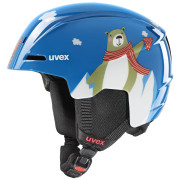 Kinder Skihelm Uvex Viti blau blue bear