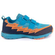 Kinder-Sneaker Bugga Tempe Blue blau/orange modrá