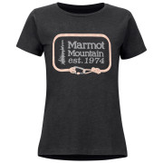 Damen-T-Shirt Marmot Wm's Ascender Tee SS grau CharcoalHeather
