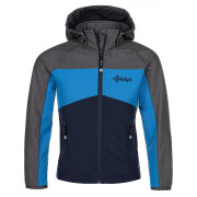 Kinderjacke Kilpi Milo-J grau/blau