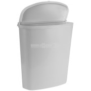 Mülleimer Brunner Pillar grau