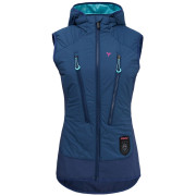 Damenweste Silvini Polara blau navy-turquoise