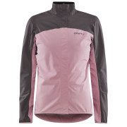 Damen Fahrradjacke Craft W Core Endur Hydro grau/rosa růžová s šedou