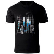 Herren-T-Shirt Hi-Tec Nerod schwarz Black