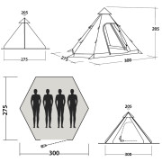 Familienzelt Easy Camp Bolide 400 (2021)
