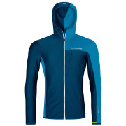 Herrenjacke Ortovox Fleece Light Grid Hooded Jacket