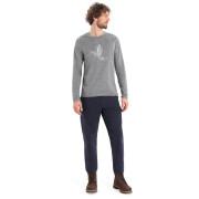 Herren-T-Shirt Icebreaker Tech Lite II LS Tee Skiing Yeti