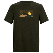 Herren-T-Shirt Regatta Fingal dunkelgrün DkKhakiMrl