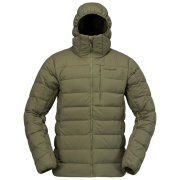 Herren-Daunenjacke Norrona femund down700 Zip Hood olivenfarbe Olive Night