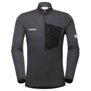 Herren Funktions-Sweatshirt Mammut Aenergy Light ML Half Zip Pull Men grau/schwarz black/phantom