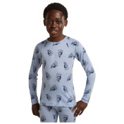 Kinder-Funktionsshirt Icebreaker Kids M 200 Oasis LS Crewe Bear Tour AOP