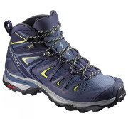 Damenschuhe Salomon X Ultra 3 Mid Gtx W blau CrownBlue/EveningBlue/SunnyLime