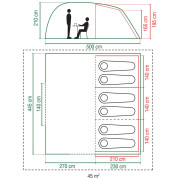 Familienzelt Coleman Vespucci 6