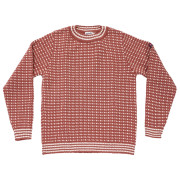 Pullover Devold Islender Refined Sweater rot MARSALA/OFFWHITE