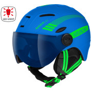 Kinder Skihelm Etape Rider Pro Light blau/grün