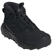 Trekkingschuhe Adidas Terrex Winter Boot Mid Leather schwarz CBLACK/CBLACK/GREFOU