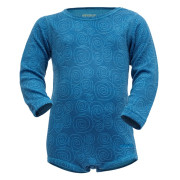 Kinder-Funktionsunterwäsche Devold Duo Active Baby Body blau Blue