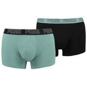 Herren-Boxershorts Puma Basic Trunk 2P grün green