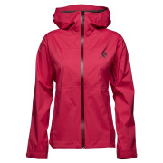 Damenjacke Black Diamond Stormline Stretch Rain Shell rot pomegranate
