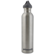 Flasche Pinguin Bottle L 1L silber Steel