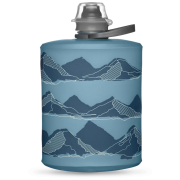 Wasser Faltflasche Hydrapak Stow Mountain 500ml blau Tahoe Blue