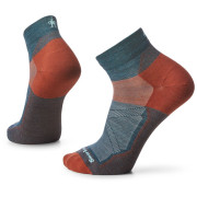 Socken Smartwool Cycle Zero Cushion Ankle Socks blau/orange twilight blue
