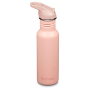 Edelstahlflasche Klean Kanteen Classic Narrow 18oz (w/Flip Seal Sport) rosa Peach Parfait