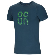 Herren-T-Shirt Ocún Bamboo T Gear dunkelblau SlateBlue
