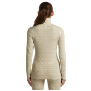 Damen-Funktionsshirt Icebreaker Women M 260 Tech Vertex LS HZ AlpGeo
