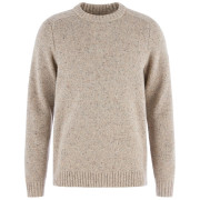 Herrenpullover Fjällräven Övik Neps Knit Sweater M beige Grey