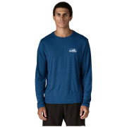 Herren-T-Shirt Patagonia M's L/S Cap Cool Daily Shirt - '73 Skyline