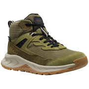 Kinderschuhe Keen Hightrail Mid Wp Youth Dark Olive grün dark olive/martini olive