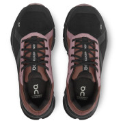 Damen Laufschuhe On Running Cloudrunner Waterproof Black/Grape