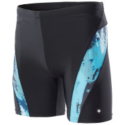 Herrenbadeanzug Aquawave Fiero schwarz/blau Black/Sea print